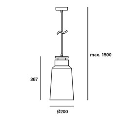 Colgante Nube gris marengo Forlight
